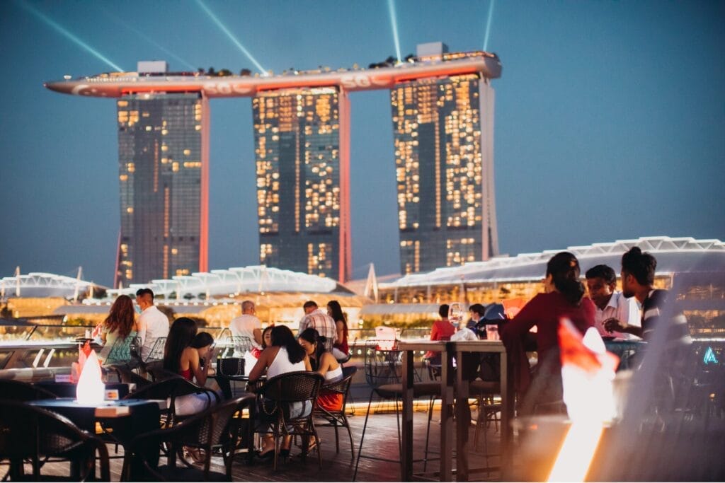 rooftop restaurant in singapore