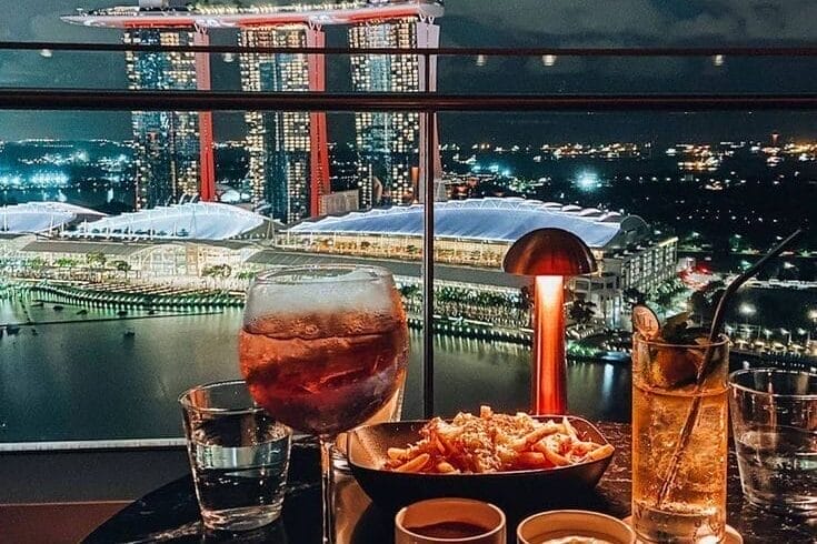 rooftop restaurant in singapore